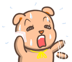 Sachi a office bear  2 sticker #10014551