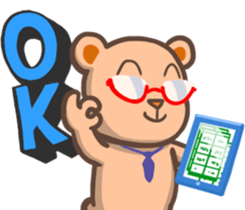 Sachi a office bear  2 sticker #10014554
