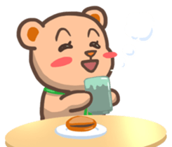 Sachi a office bear  2 sticker #10014563