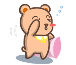 Sachi a office bear  2 sticker #10014572