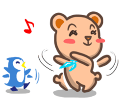 Sachi a office bear  2 sticker #10014579