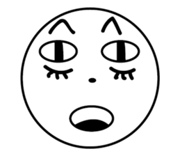 pinky-white man sticker #10014707