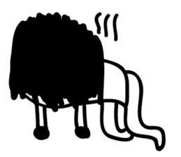 pinky-white man sticker #10014738