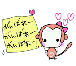 The monkey l'd like to tell. sticker #10014745