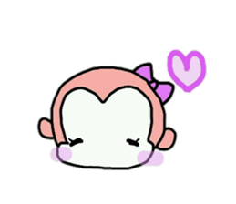 The monkey l'd like to tell. sticker #10014756