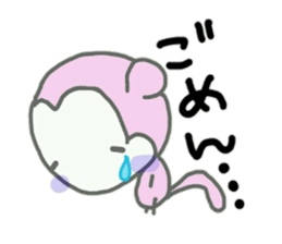 The monkey l'd like to tell. sticker #10014762