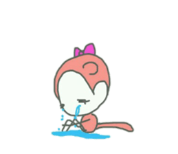 The monkey l'd like to tell. sticker #10014764