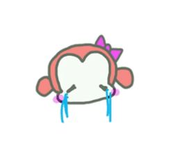 The monkey l'd like to tell. sticker #10014765