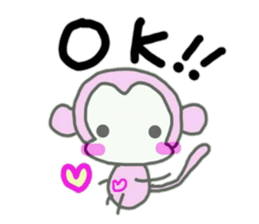 The monkey l'd like to tell. sticker #10014770