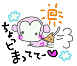 The monkey l'd like to tell. sticker #10014772