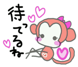 The monkey l'd like to tell. sticker #10014773