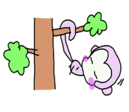 The monkey l'd like to tell. sticker #10014776