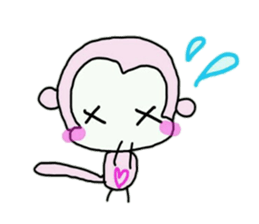 The monkey l'd like to tell. sticker #10014778