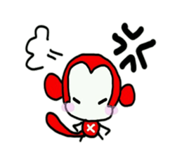 The monkey l'd like to tell. sticker #10014781