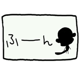 The monkey l'd like to tell. sticker #10014783