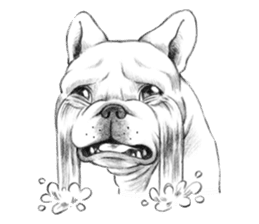 Eloquent dog's sticker #10015697