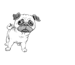 Eloquent dog's sticker #10015702