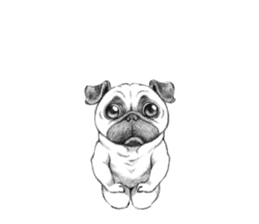 Eloquent dog's sticker #10015703