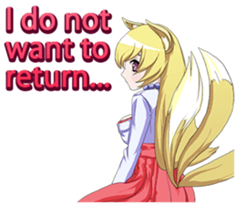 White Day of the specter Girl English sticker #10015720