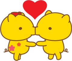 gold pig01 sticker #10016225