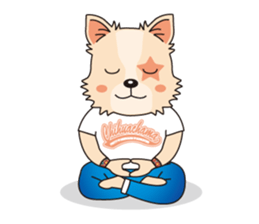 chihuachama(English version) sticker #10016929