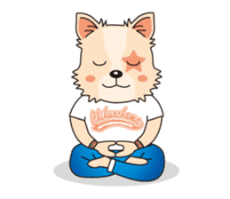 chihuachama(English version) sticker #10016929