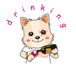 chihuachama(English version) sticker #10016935