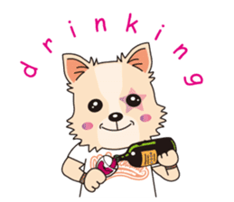 chihuachama(English version) sticker #10016935