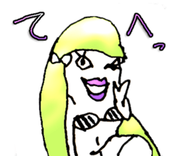 11 beauties,Nasuo,Hilda,Strange animals sticker #10016986