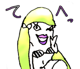 11 beauties,Nasuo,Hilda,Strange animals sticker #10016986