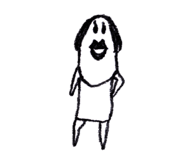 11 beauties,Nasuo,Hilda,Strange animals sticker #10017003