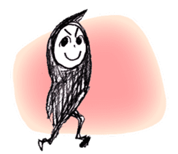 11 beauties,Nasuo,Hilda,Strange animals sticker #10017015