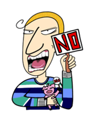 Curly Pig Company sticker #10017236