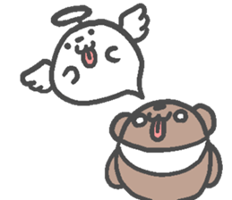 i am bear. not a man. sticker #10017454