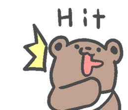 i am bear. not a man. sticker #10017460