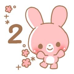 Happy pretty rabbit 2