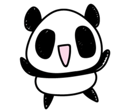 Giant Panda family sticker #10018145