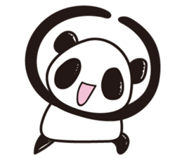 Giant Panda family sticker #10018146