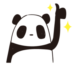 Giant Panda family sticker #10018147