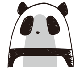 Giant Panda family sticker #10018149