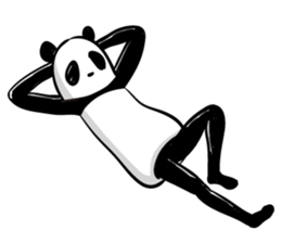 Giant Panda family sticker #10018151