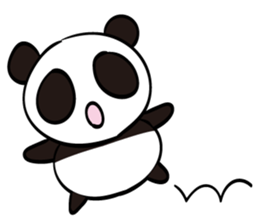 Giant Panda family sticker #10018154