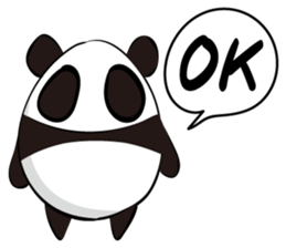 Giant Panda family sticker #10018155