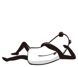 Giant Panda family sticker #10018157