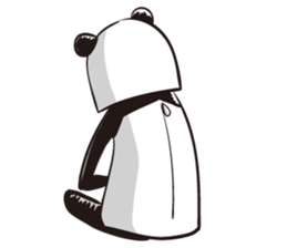 Giant Panda family sticker #10018158