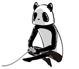 Giant Panda family sticker #10018160