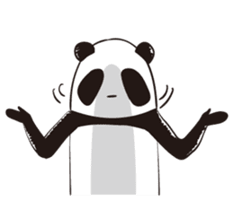 Giant Panda family sticker #10018162