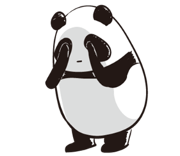 Giant Panda family sticker #10018163