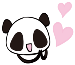 Giant Panda family sticker #10018165