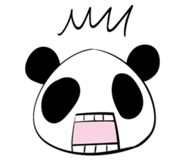 Giant Panda family sticker #10018166